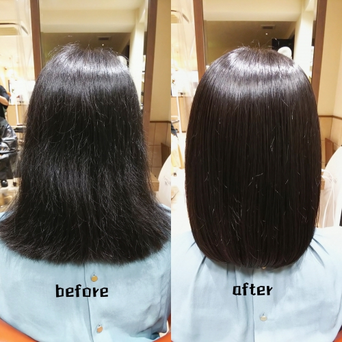 髪質改善メニューで美髪☆