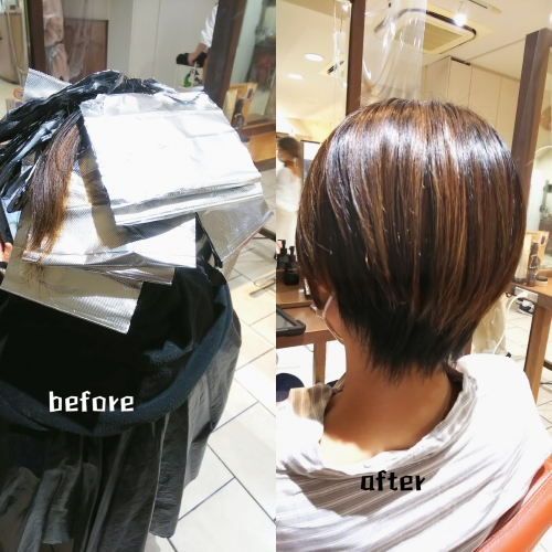 デザインカラー ハイライトとローライト☆