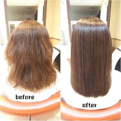 髪質改善メニューで毛先までまとまる美髪に☆