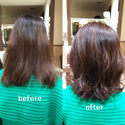 波巻きミディアムスタイル☆