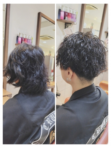 メンズパーマでイメチェンしませんか☆