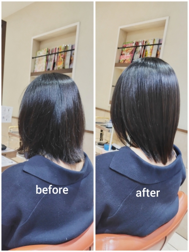 髪質改善酸熱トリートメントと超音波ハホニコトリートメントで艶髪にしませんか？