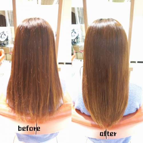 髪質改善メニューで美髪☆