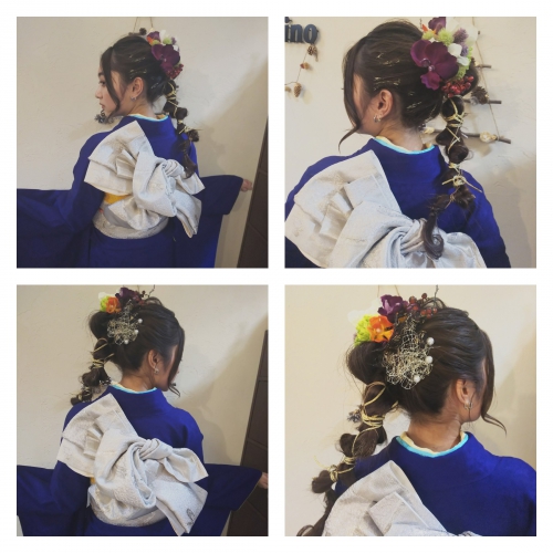卒業式、袴着付け、ヘアセットご予約受付中