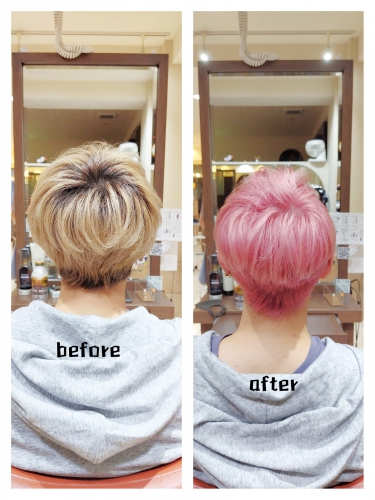 ダブルカラーで透明感のあるカラーにしませんか？