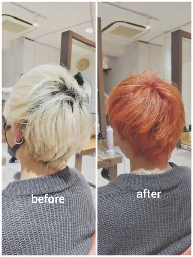 ダブルカラーで透明感のあるカラーにしませんか？