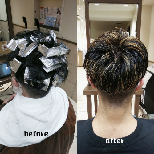 ハイライトでイメチェンカラーしませんか？