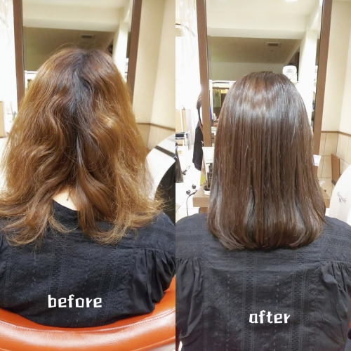 酸性ストレート(酸性縮毛矯正)でキレイな髪にしませんか？