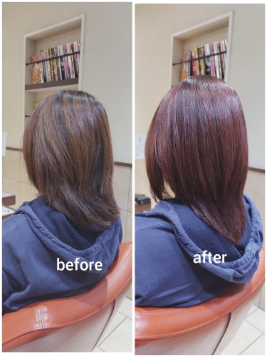 髪質改善カラーで髪をキレイにしませんか？
