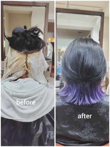 インナーカラーでイメチェンしませんか？