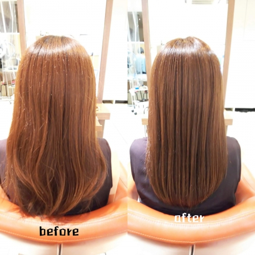 髪質改善酸熱とラメラメトリートメント☆