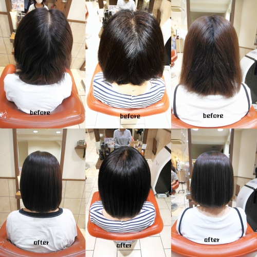 酸性縮毛矯正でキレイな艶髪にしませんか？