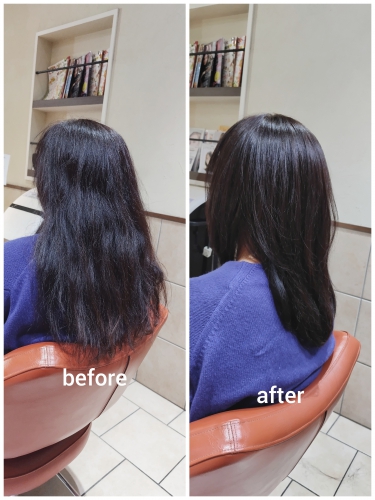 髪質改善酸熱トリートメントと超音波ハホニコトリートメントで艶髪にしませんか？