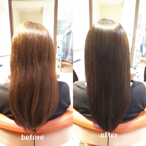 髪質改善酸熱とラメラメトリートメント☆