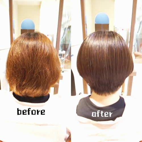 髪質改善メニューで美髪にしませんか☆