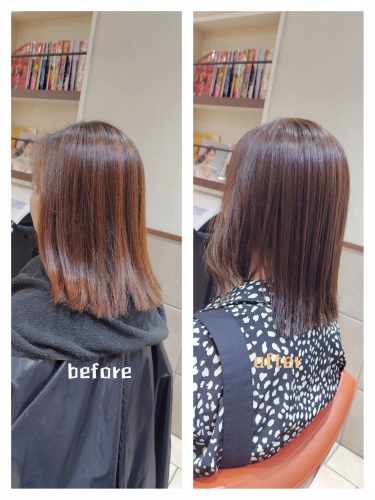 髪質改善カラーで髪をキレイにしませんか？