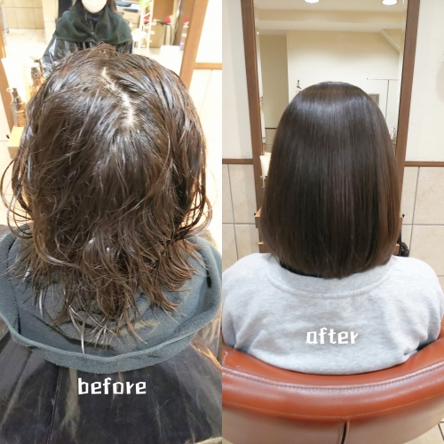 酸性ストレート(酸性縮毛矯正)でキレイな髪にしませんか？