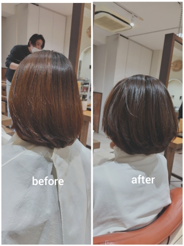 髪質改善カラーで髪をキレイにしませんか？