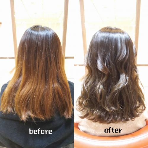 カーキアッシュカラー☆