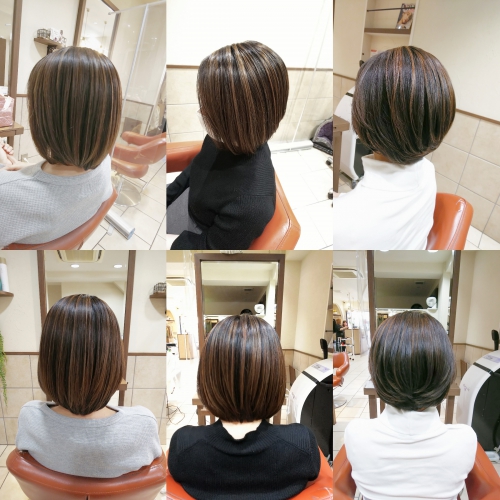 白髪馴染ませハイライトでオシャレカラーにしませんか☆