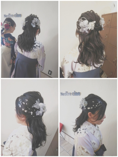 卒業式、袴着付け、ヘアセットご予約受付中