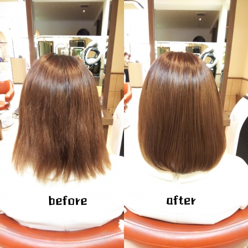 酸熱トリートメントとラメラメトリートメントで髪のメンテナンスをしませんか☆