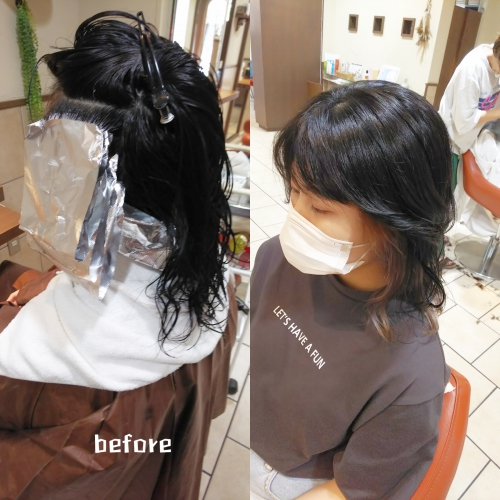 デザインカラー インナーイヤリングカラー☆