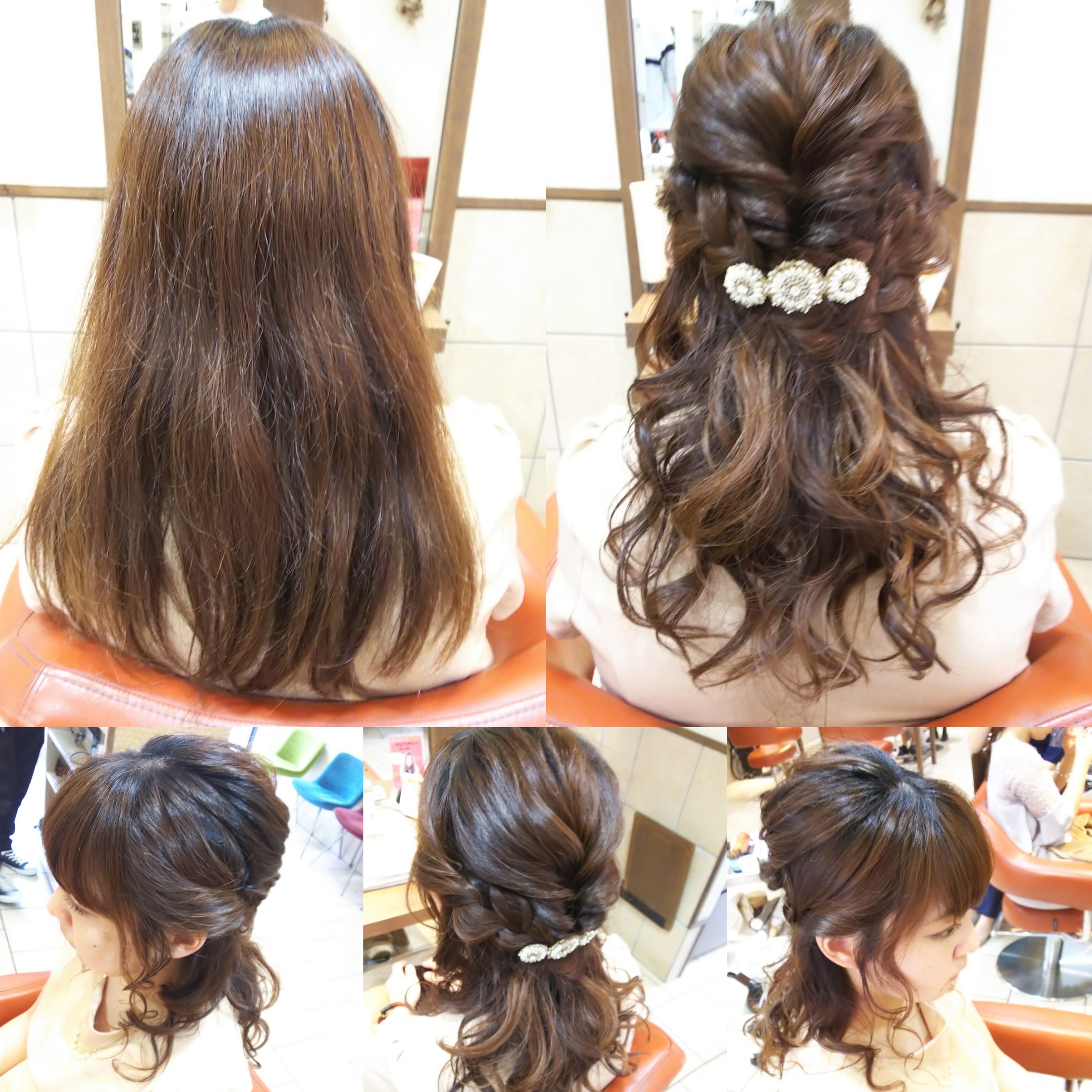 結婚式にオススメ ハーフアップヘアアレンジ ブログ Neolive Cino 登戸店 美容室 美容院 Neolive ネオリーブ 渋谷 池袋 下北沢 自由が丘 新宿 銀座 吉祥寺 お茶の水 横浜 溝の口 表参道ほか