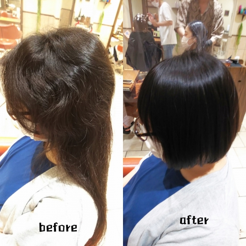 酸性美髪縮毛矯正で扱いやすい髪にしませんか？