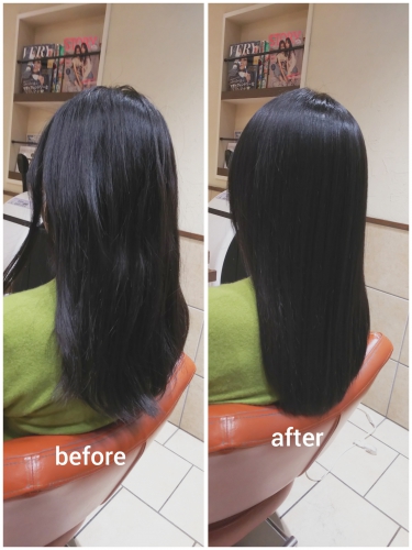 髪質改善酸熱トリートメントと超音波ハホニコトリートメントで艶髪にしませんか？