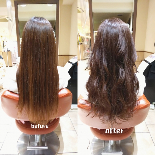 メンテナンスカットと超音波ハホニコトリートメントで美髪☆