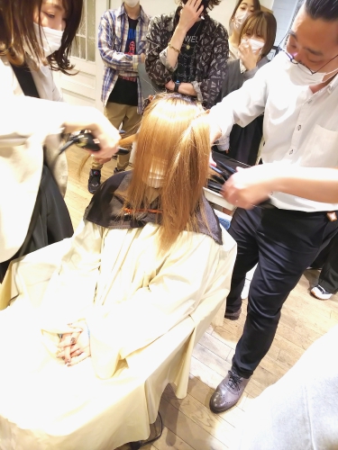 酸性ストレート講習を受けました☆