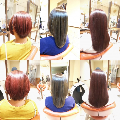 髪質改善酸熱トリートメントと超音波ハホニコトリートメントで髪のケアをしませんか☆