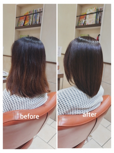 髪質改善カラーで髪をキレイにしませんか？