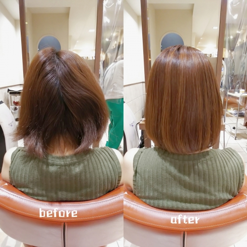 酸性ストレート(酸性縮毛矯正)でまとまる髪にしませんか？