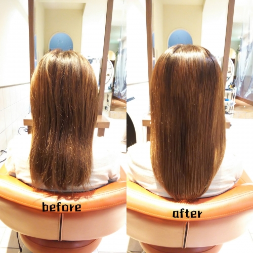 【髪質改善】ハホニコ酸熱トリートメントとラメラメトリートメントで美髪にしませんか☆