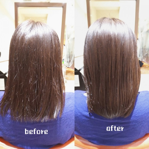 髪質改善メニューで美髪☆