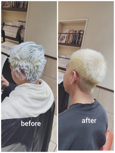 【ブリーチ】抜きっぱなしブリーチ