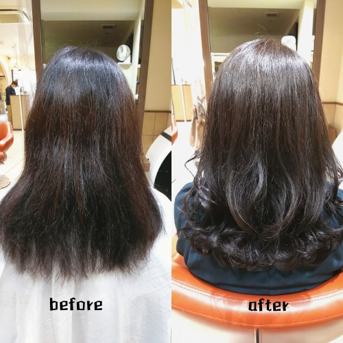 超音波ハホニコトリートメントで髪のメンテナンス☆
