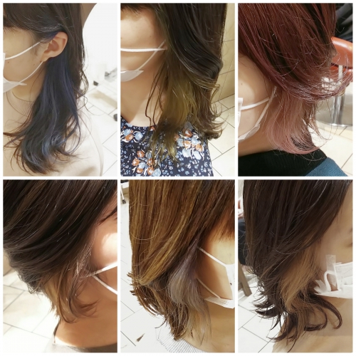 インナーカラーでプチイメチェンしませんか？