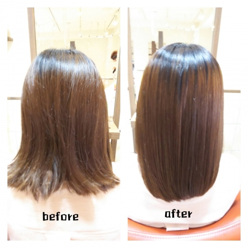 髪質改善メニューで毛先までまとまる美髪に☆