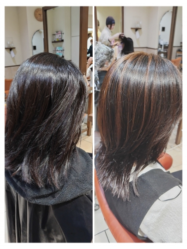 白髪ぼかしデザインカラーでイメチェンしませんか？