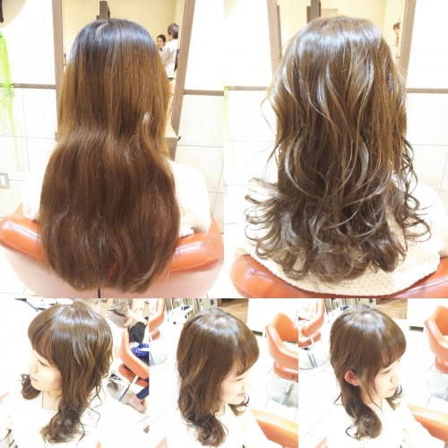 ロングヘアーからバッサリミディアムスタイルにカット☆