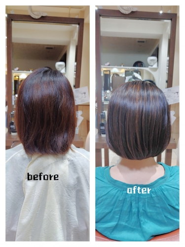 白髪ぼかしハイライトでイメチェンしませんか？