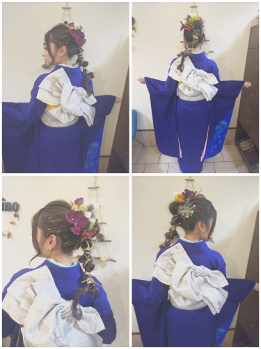 卒業式、袴着付け、ヘアセットご予約受付中