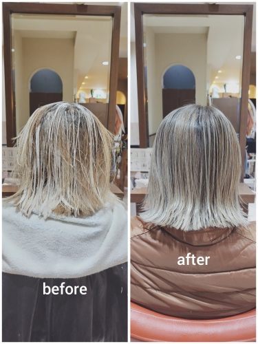 白髪ぼかしシークレットハイライトでイメチェンしませんか？