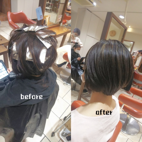 白髪馴染ませハイライトで白髪ぼかしをしませんか？