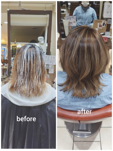 シークレットハイライトで白髪ぼかしをしませんか？