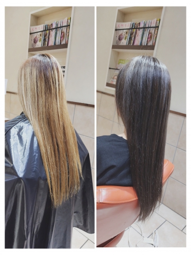 白髪ぼかしハイライトでイメチェンしませんか？