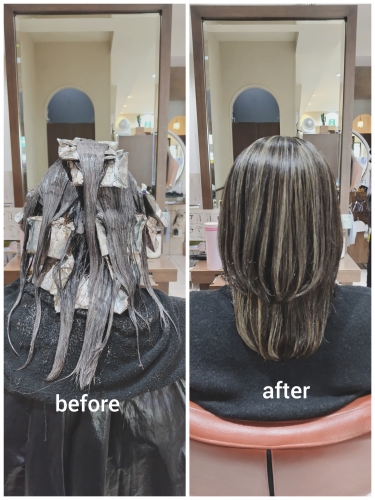 【白髪ぼかし】ハイライトでイメチェンしませんか？